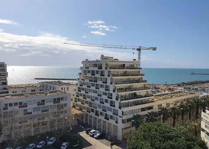 LE MARADIVA - P3 vue imprenable mer-garage - plages